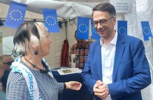 mit dem Minister